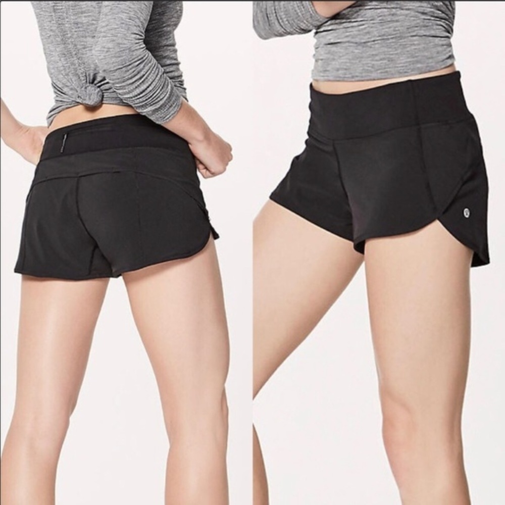 Lululemon Speed 4 Way Stretch Shorts Size 6